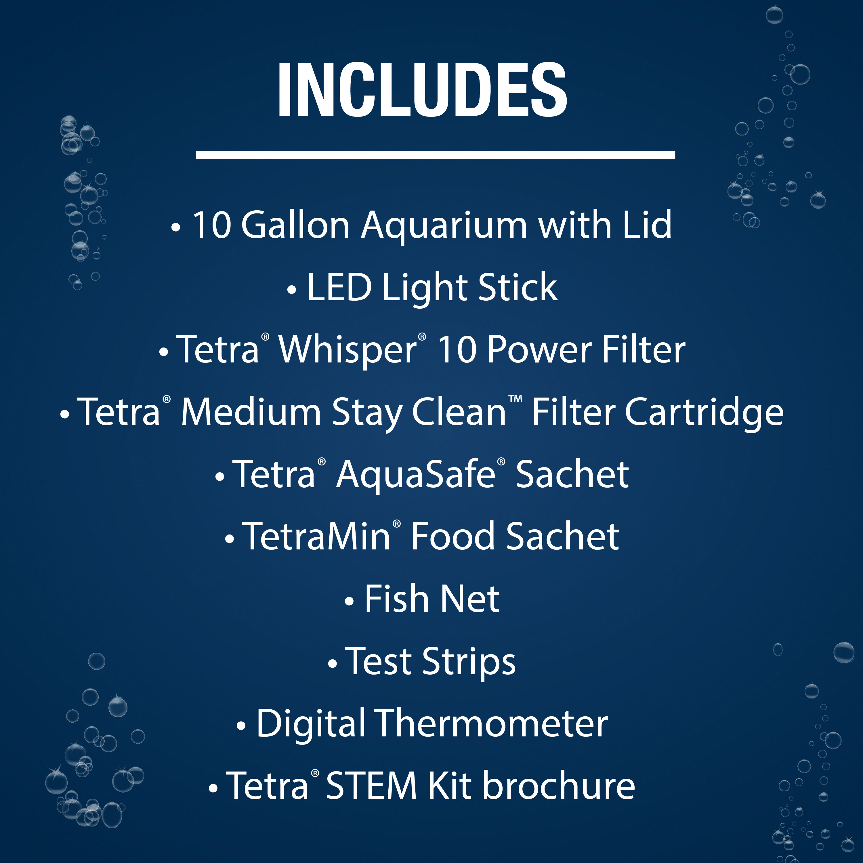 10 gallon led light hot sale